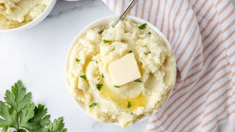 potatoes in a bowl 