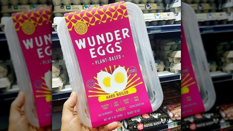 holding WunderEggs package