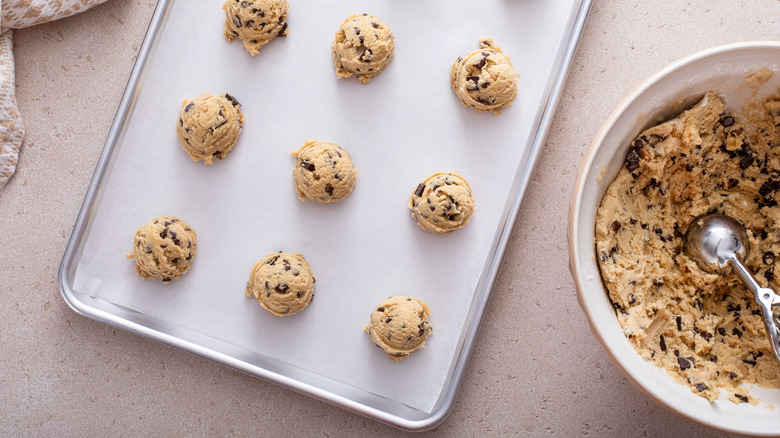 Raw cookie dough