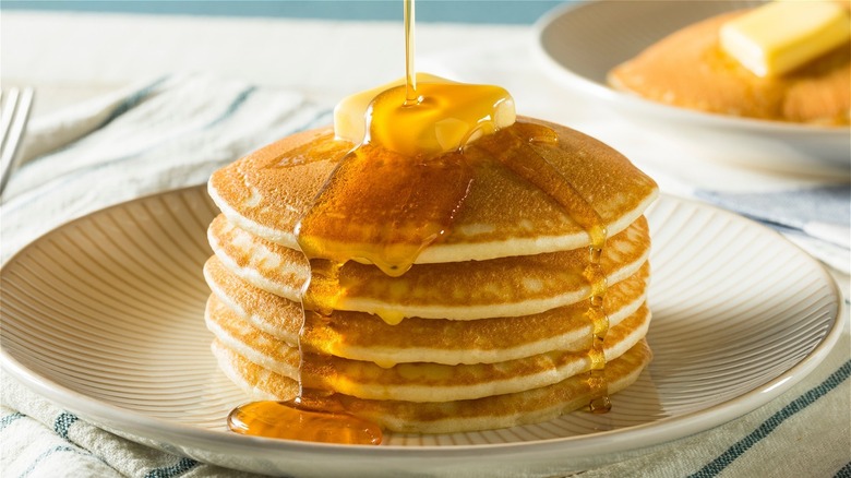 stack of pancakes