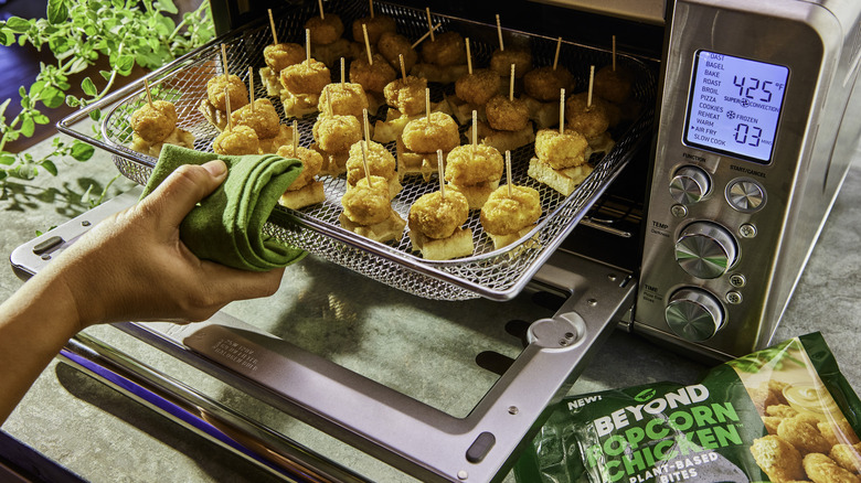 Beyond Popcorn Chicken in oven