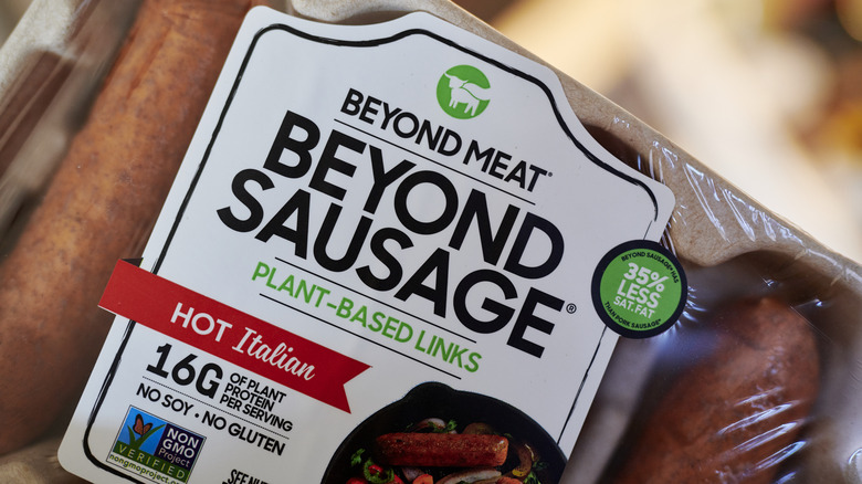 Beyond Meat sausage