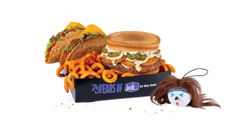 Hot Mess menu box and antenna head