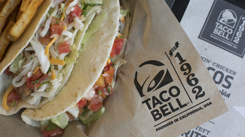 Tacos from taco bell