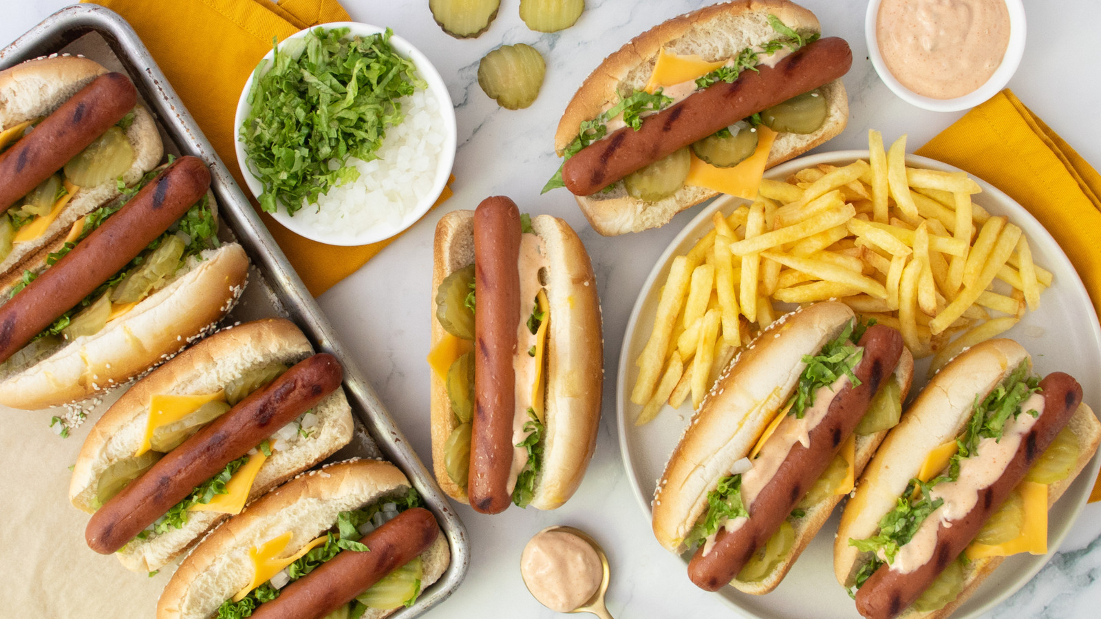 Big Mac Hot Dogs Recipe