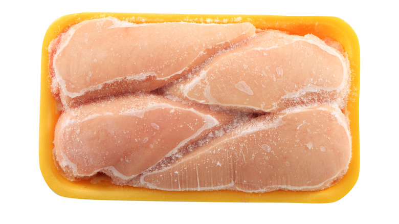 frozen chicken breasts