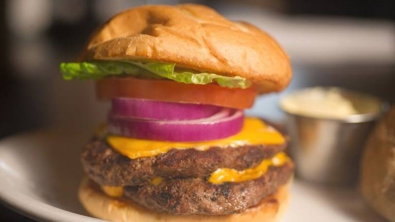 Burger from Ribeyes
