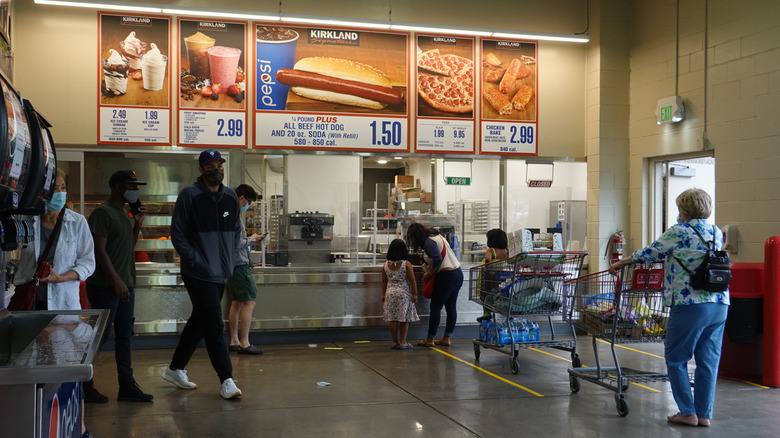 A costco food court