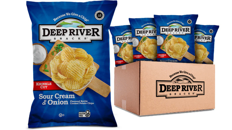 Sour Cream and Onion chip bags
