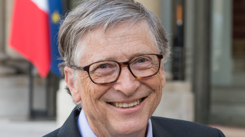 Close up of Bill Gates