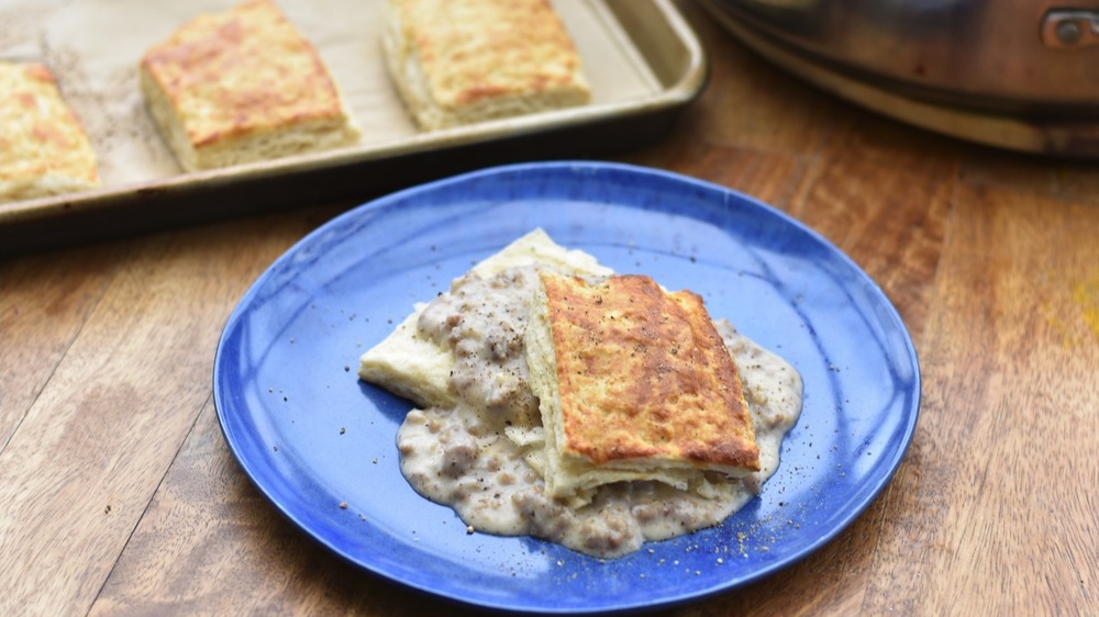 biscuits and gravy