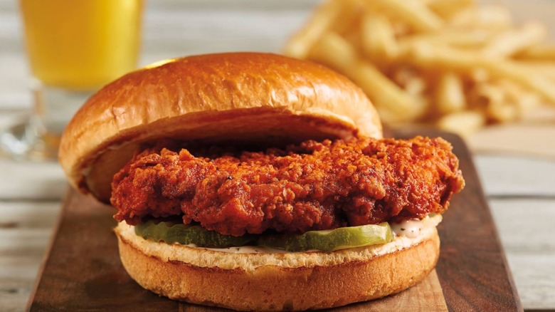 Nashville Chicken Sandwich from BJ's