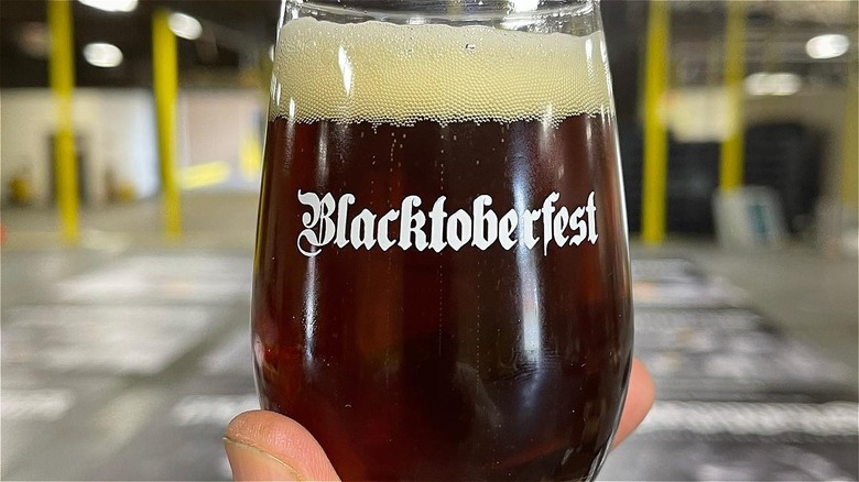 Blacktoberfest beer