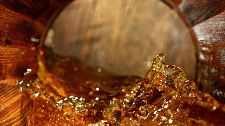 bourbon and barrel
