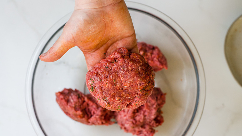 Burger patties