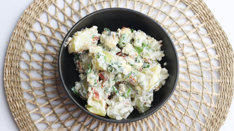 blue cheese potato salad