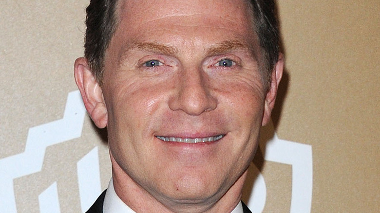 chef Bobby Flay posing