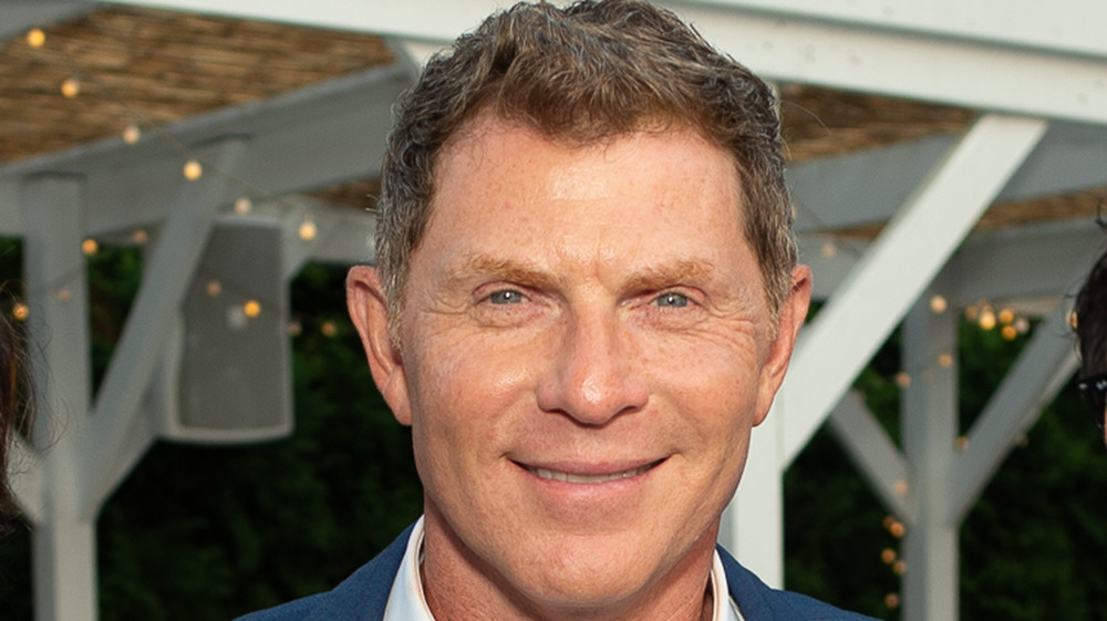 Close-up of Bobby Flay smiling