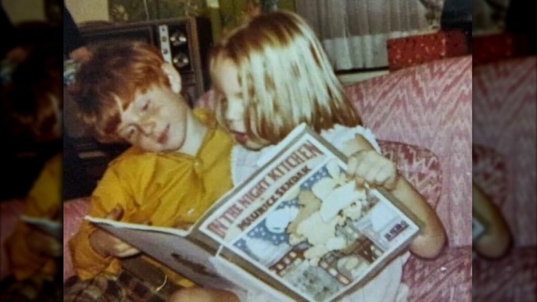 bobby flay reading book as a child
