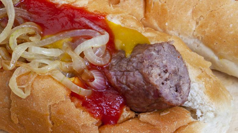 Boerewors roll