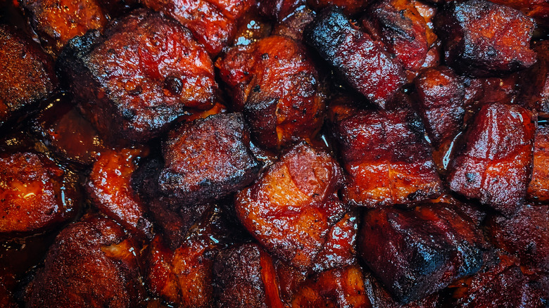 Pork burnt ends