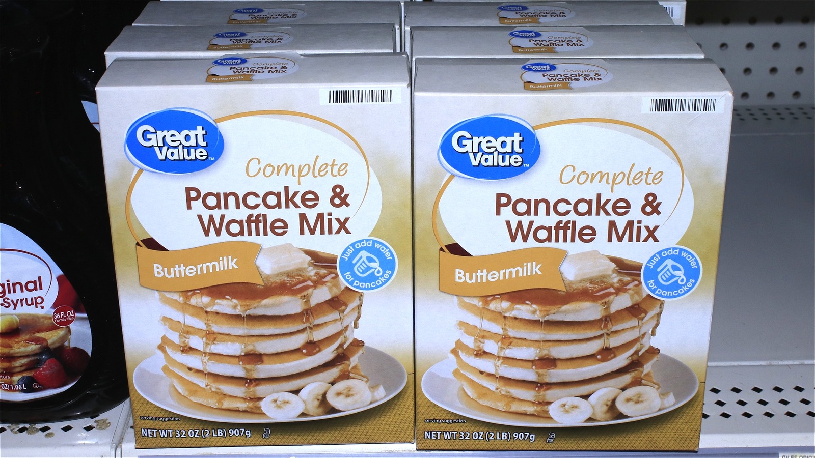 The Name Brand Rumored To Be Behind Walmart's Great Value Pancake Mixes