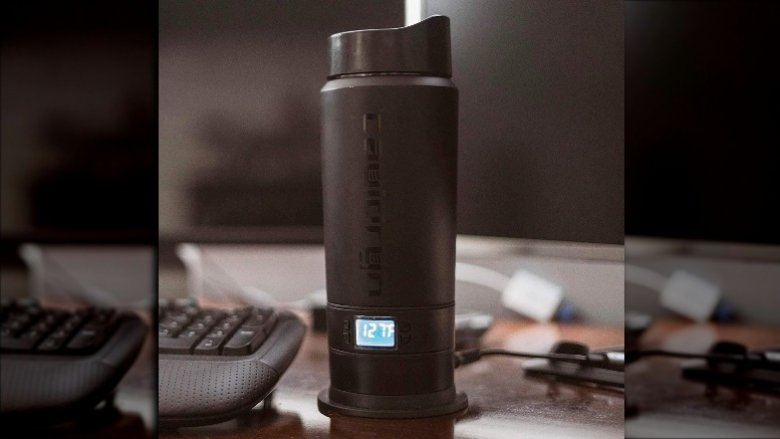Temperature controlled coffee mug