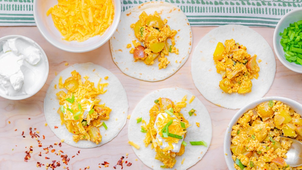 20-minute breakfast tacos