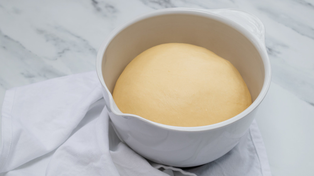 risen dough