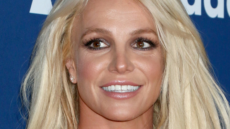 Britney Spears smiling