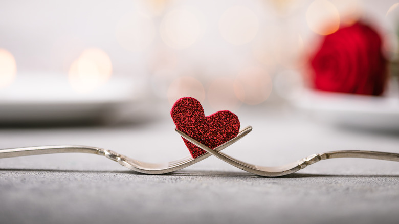 Two forks and a heart