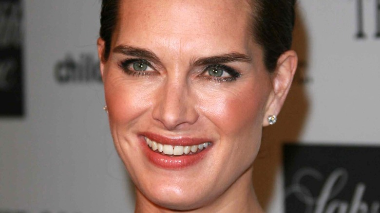 Brooke Shields smiling