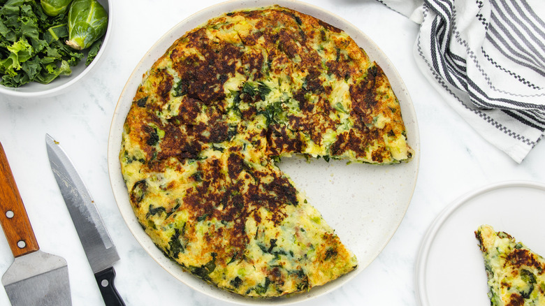 bubble and squeak on plate