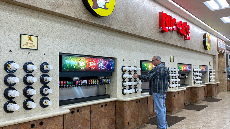 Buc-ee's soda fountain