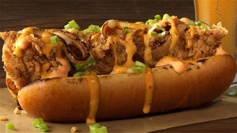 The new Loaded Bird Dog sandwich from Buffalo Wild Wings