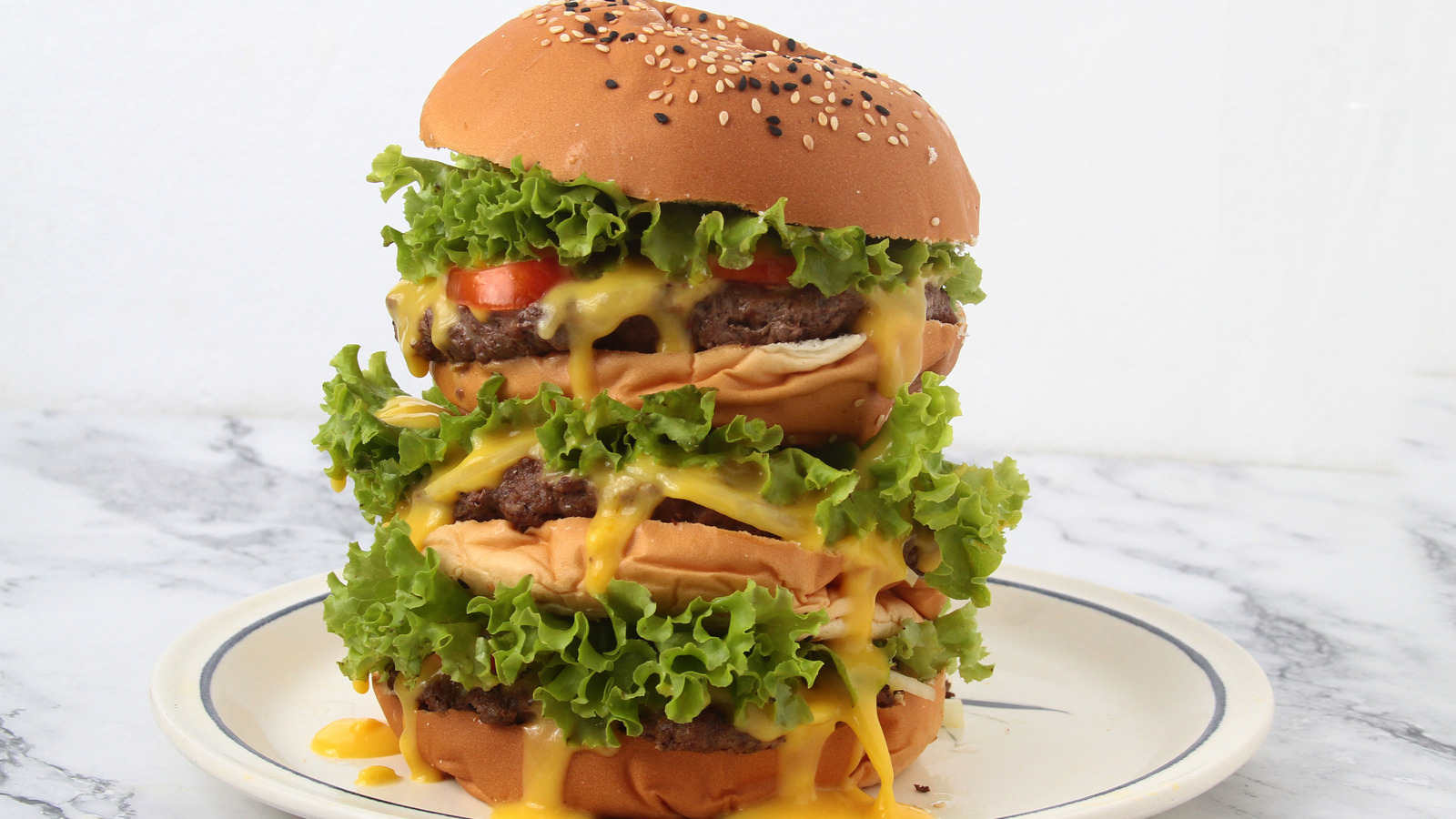If You Enjoy A Burger Stacked High With Toppings Make One Like They Do In Australia & New Zealand