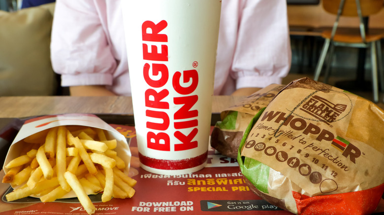 Burger King whopper