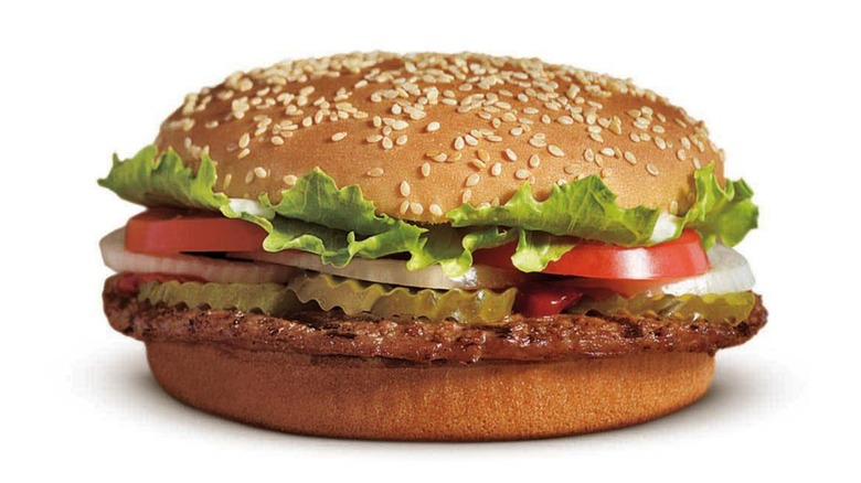 Burger King's famous Whopper