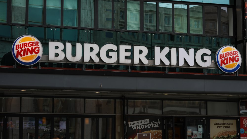 Burger King sign