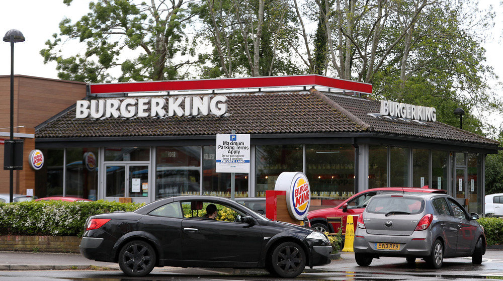 cars at Burger King