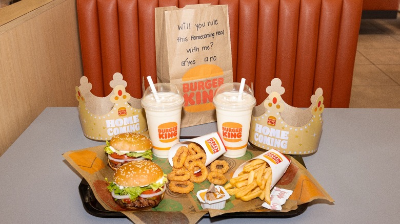 Burger King homecoming meal for two