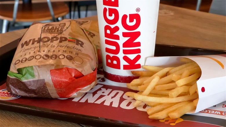Burger King Whopper meal