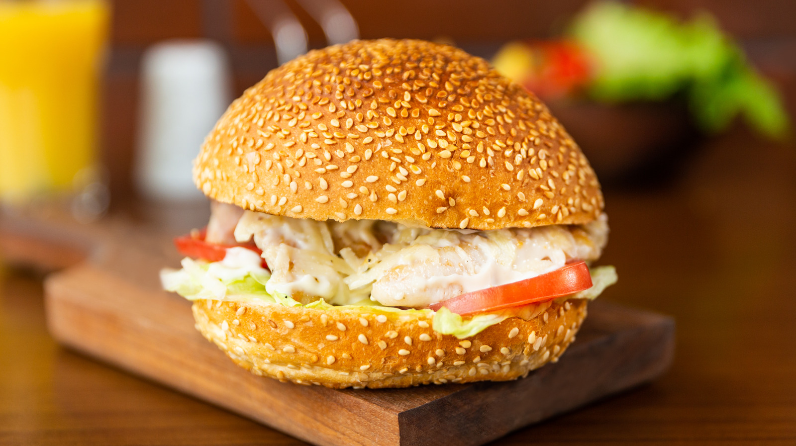 Burgers Are Better With A Caesar Salad Flair
