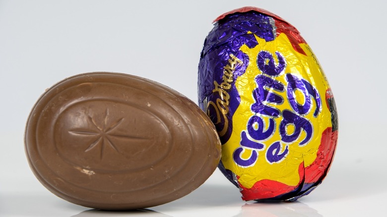 A Cadbury Creme Egg