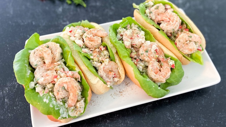 shrimp salad rolls