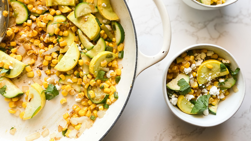 calabacitas with corn