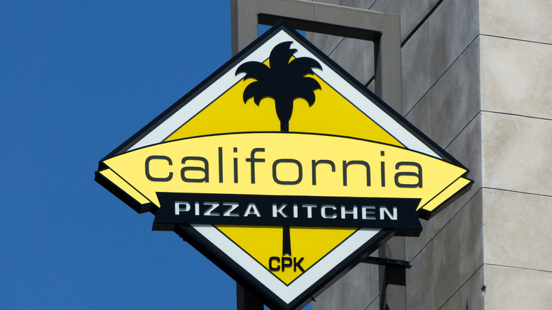 California Pizza Kitchen sign