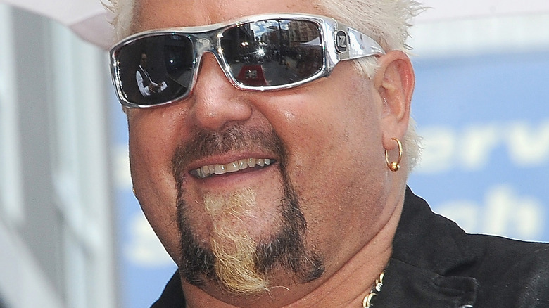 Guy Fieri wearing sunglasses