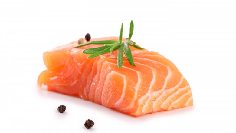 raw salmon 