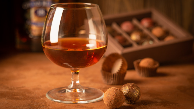 Liquor and chocolate
